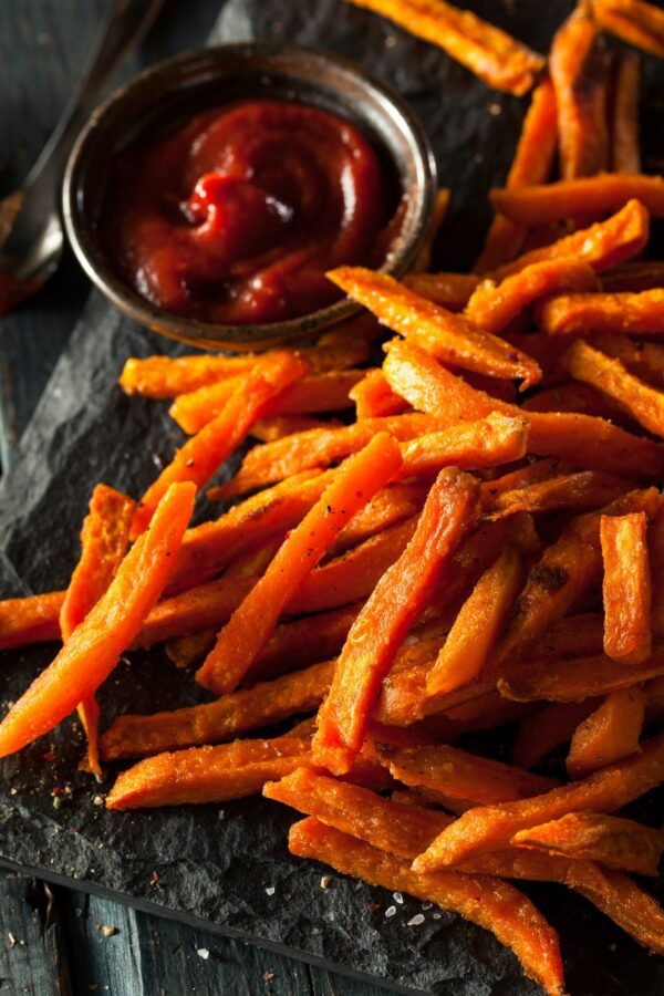 Homemade Orange Sweet Potato Fries