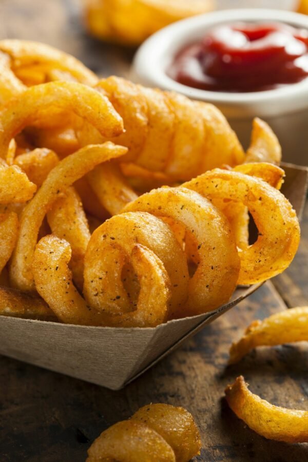 Spicy Seasoned Curly Fries